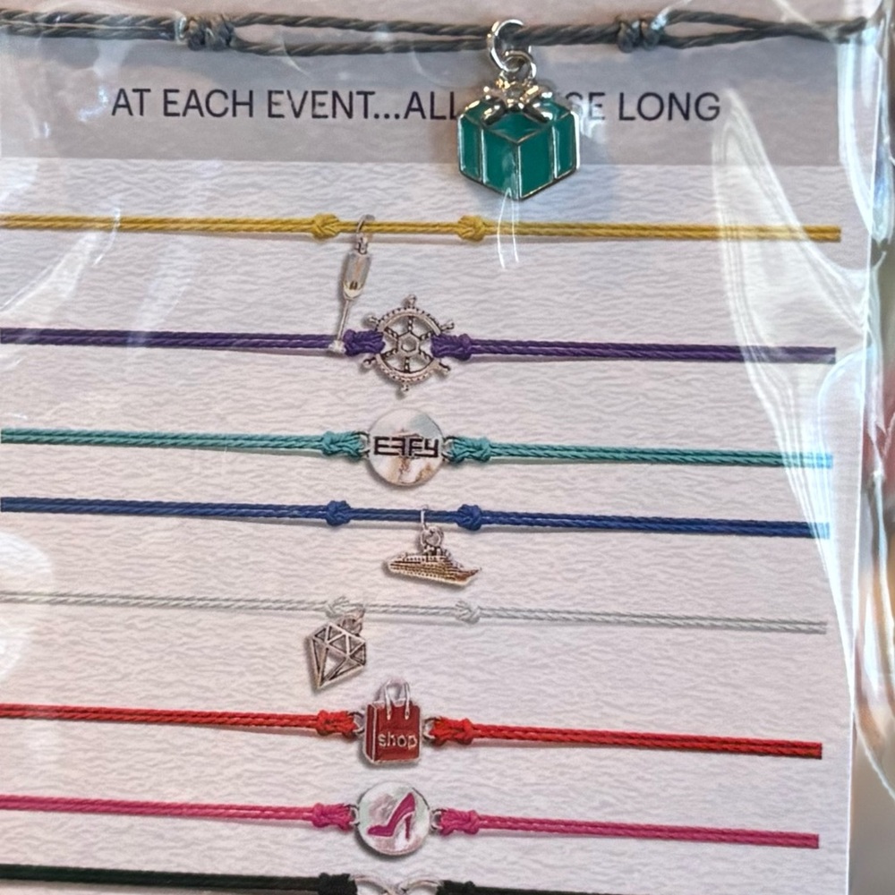 Colorful Rope Bracelets Set - Picture 5 of 8